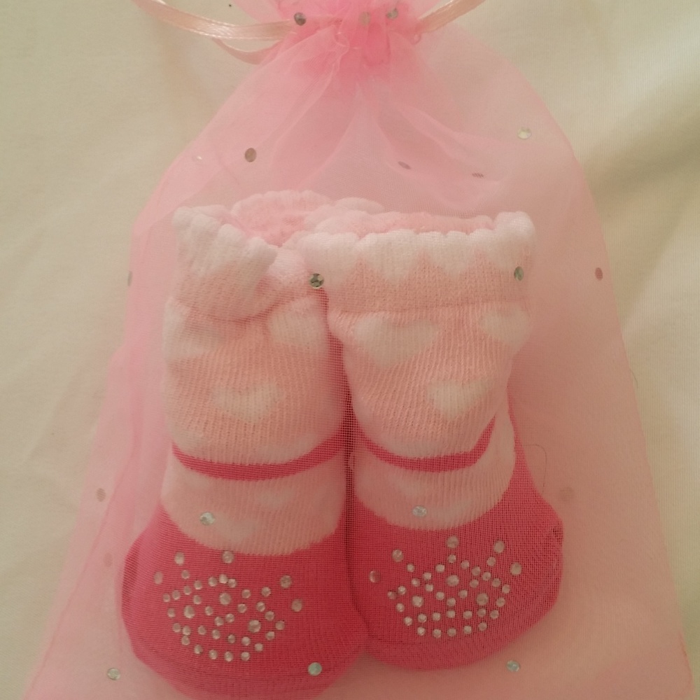 Soft Touch Infant Gift Socks: "Pretty Princess"
